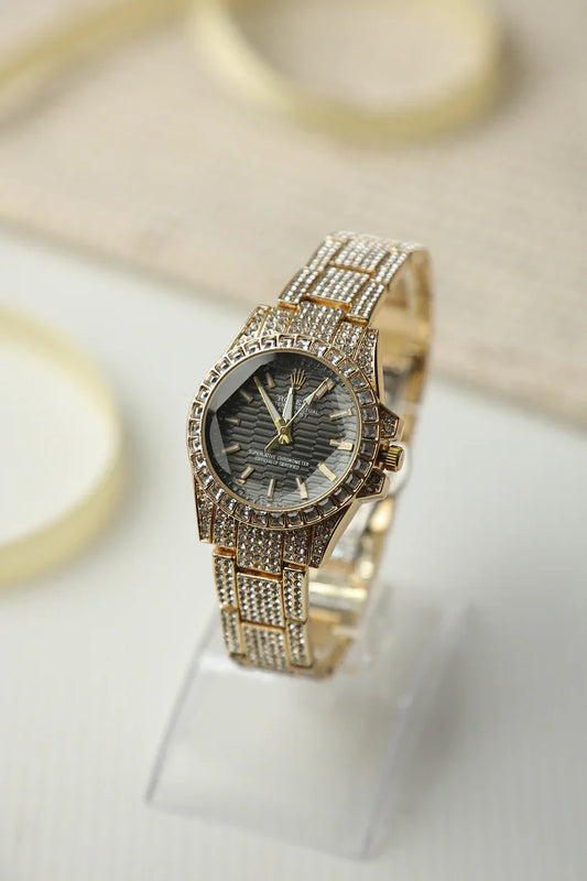 Rol-ex Lady Oyster - Black Dial