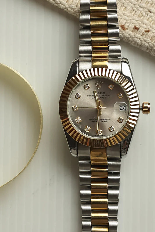 Rol-ex Two-Tone Datejust