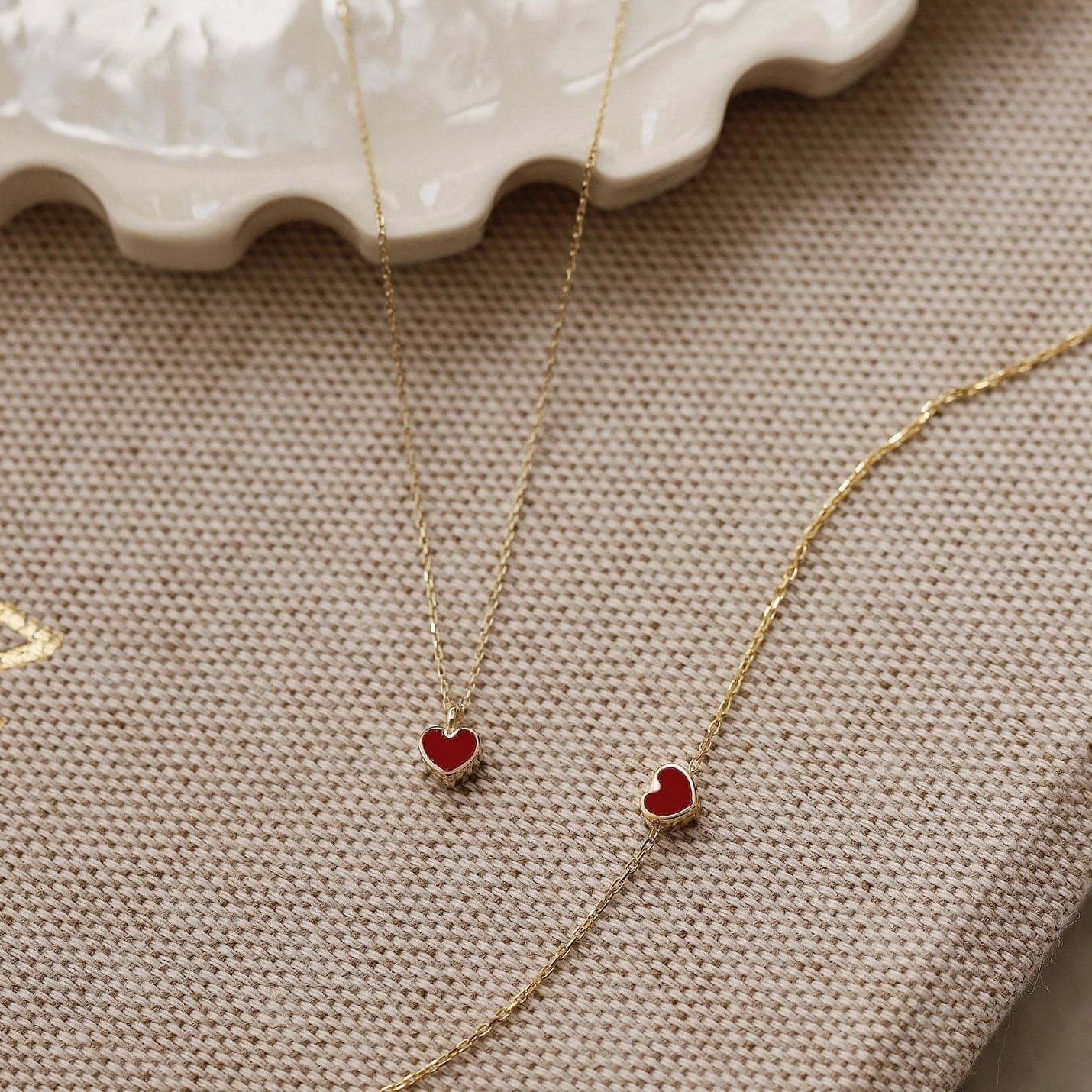 Dainty Heart Necklace | Pure 925 Silver