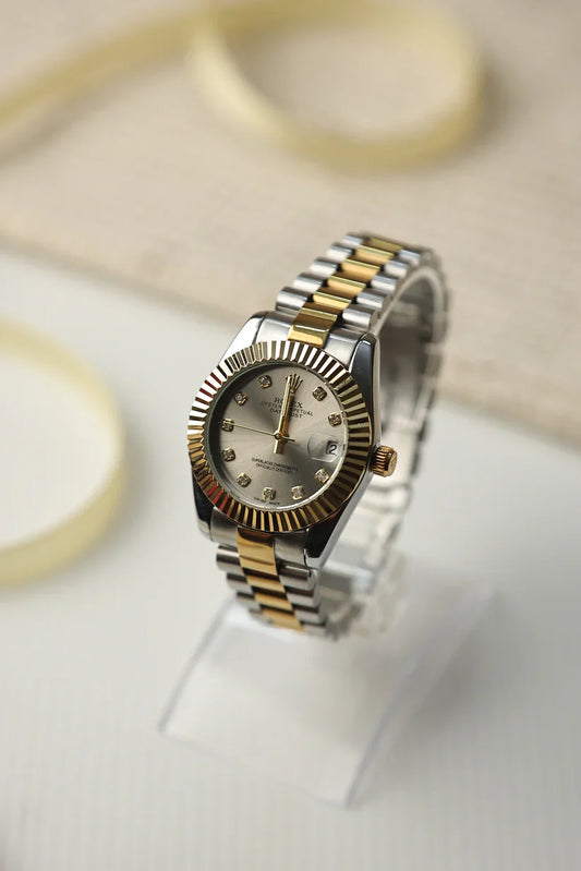 Rol-ex Two-Tone Datejust