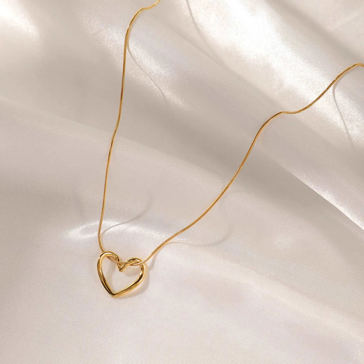 Knot Heart Necklace