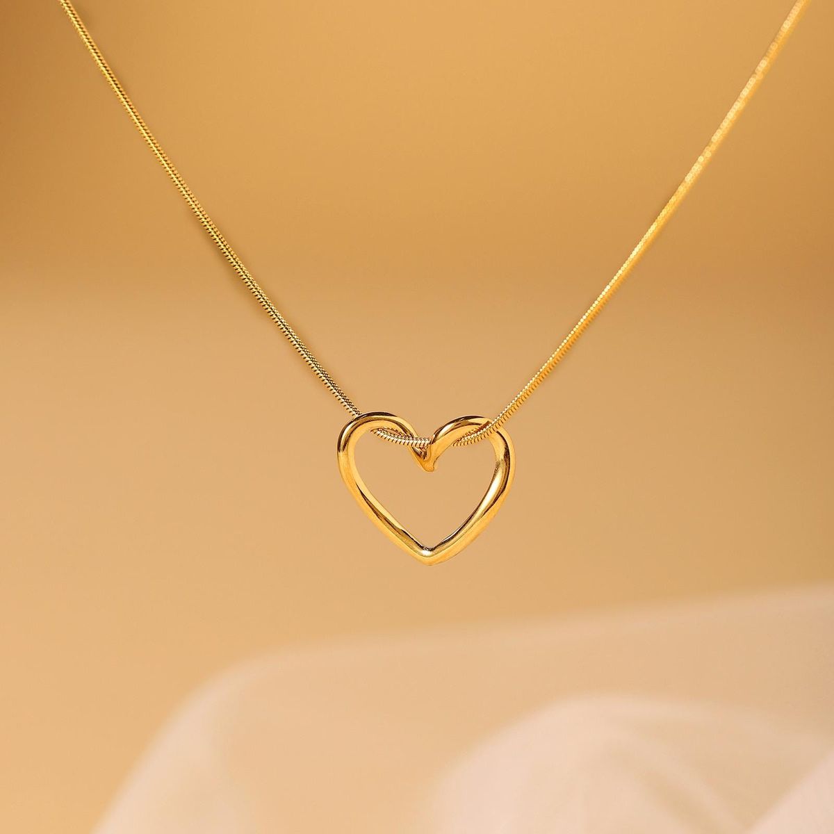 Knot Heart Necklace